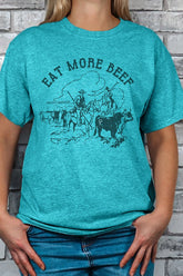 Eat More Beef Softstyle Adult T-Shirt