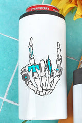 Rockin' Turquoise Stainless Steel Slim Hugger