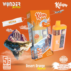 Desert Orange THC-A , 5Gram Disposable Box of 5