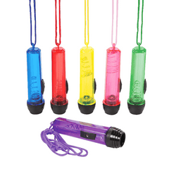 Mini Flashlight Necklace (24 total pieces in 2 bags) 82?› each