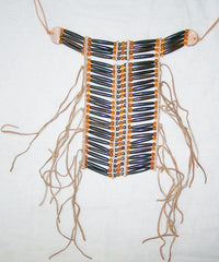 MEDIUM INDIAN STYLE BUFFALO BONE BREAST CHEST PLATE ( sold by the piece / color )
