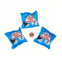 Snowman Marshmallow Candy Packets (72/package) 19?› each