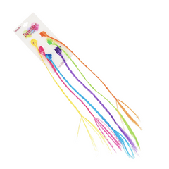 Nylon Hair Braid Attachments (12 total braids in 2 bags) 62?› each