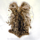 RABBIT SKINS NATURAL COLOR (Sold by the piece)