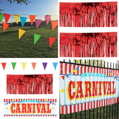Outdoor Carnival Decorating Kit (4 pieces)