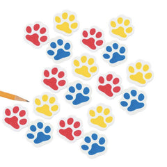 Paw Print Erasers (144/package) 24?› each