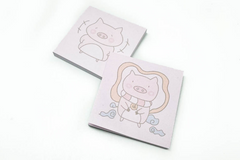 Cute Pig Design Notepad