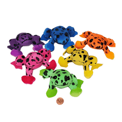 Spotted Neon Stuffed Frogs (24 total frogs in 2 bags) $1.57 each