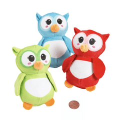 Stuffed Owls (24 total pieces in 2 bags) $1.99 each