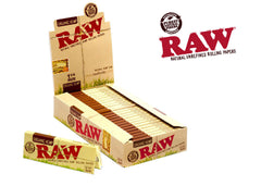 Raw Organic 1 1/4" Size Rolling Paper 24 packs