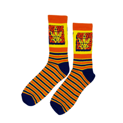 Obsessive Socks Fits All, 70% Cotton, 25% Spandex, 5% Elastic