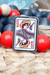 TIPI Rebel Queen Silvertone Ring