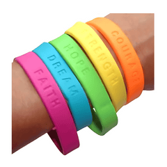 Sayings Bracelets (48 total bracelets in 2 bags) 28?› each