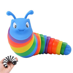 Slug Fidget Toy ƒ?? 5.7" Sensory Wiggly Slug for Kids & Adults