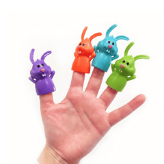 Mini Bunny Finger Puppets (144 total finger puppets in 2 bags) 22?› each