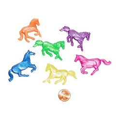 Small Toy Horses (96 total horses in 2 bags) 15?› each