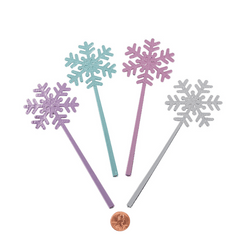 Mini Snowflake Wands (24 total wands in 2 bags) 39?› each
