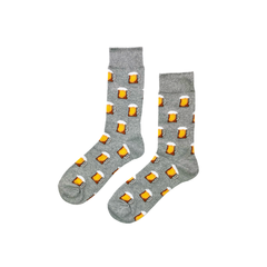 BEER MUG Socks Fits All, 70% Cotton, 25% Spandex, 5% Elastic