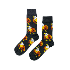 MUSCLE EAGLE Socks Fits All, 70% Cotton, 25% Spandex, 5% Elastic