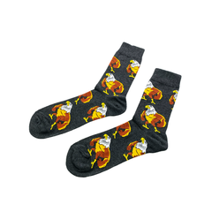 MUSCLE EAGLE Socks Fits All, 70% Cotton, 25% Spandex, 5% Elastic