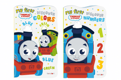 Thomas & Friends Board Book Set (2-Pack) ƒ??My First Booksƒ?� Learn Numbers & Colors w/ Thomas the Train