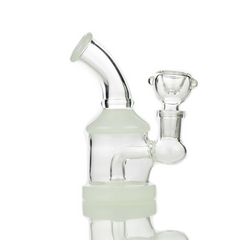 5" Water Pipe With Round Shower and 14mm Male Bowl