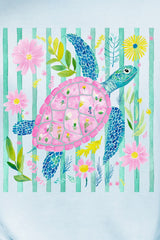 Turtle Coastal Garden Ready To Press DTF Transfer