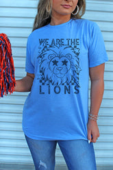 Stars We Are The Lions Unisex Poly-Rich Blend Tee
