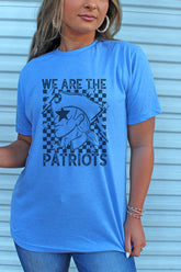 Stars We Are The Patriots Unisex Poly-Rich Blend Tee