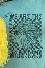 Stars We Are The Warriors Unisex Poly-Rich Blend Tee