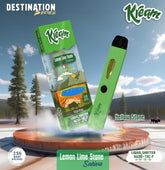 Lemon Line Stone Industrial Hemp Derived Liquid Shatter+THC- A+THC-P+D8+HHC+CBD+CBG+H4CBD 2.5 Gram Disposable, Box of 5