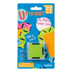 U-Fidget Hinged Triangle Puzzle ƒ?? Pocket Fidget Toy (Assorted Colors)