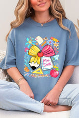 Personalized Sweet School Days Comfort Colors Adult Ring-Spun Cotton Tee