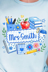 Personalized Bluebell Homeroom Comfort Colors Adult Ring-Spun Cotton Tee