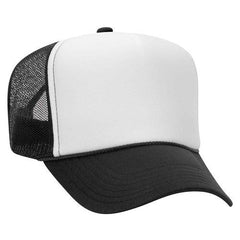 Polyester Foam Front 5-Panel Mesh Back Trucker Hats