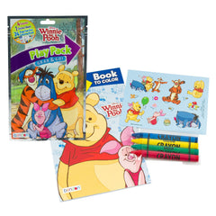 Winnie the Pooh Coloring Play Pack ƒ??Stickers, Crayons,& Coloring Book
