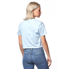 Soft Style Women's Cotton Crop Tee Ladies