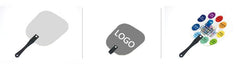 Small Round Long Handle Fan