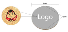 Round Cork Coaster
