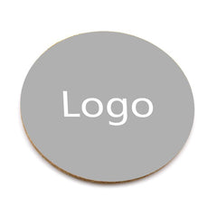 Round Colorful Sticker Cork Coaster