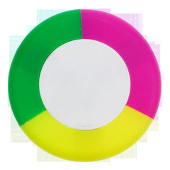 Round Tri-Color Highlighters