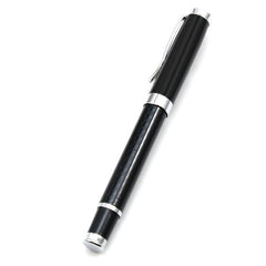 Stainless Steel Pen With Carbon Fibre Design