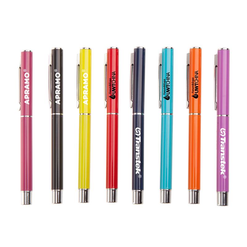 Metal Ink Pen with Clip