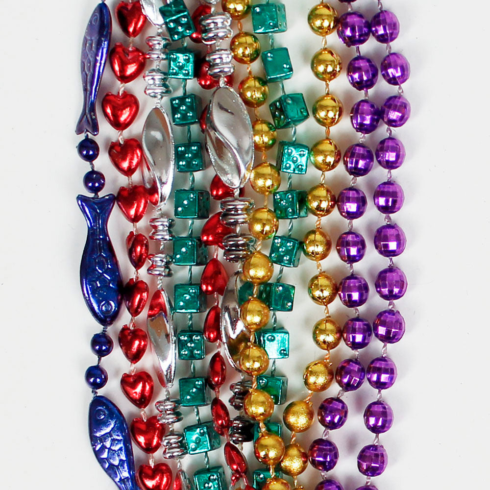Beads - Variety Assortment 42" (120 PACK)