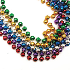 Beads - Round 12mm Assortment 48" (DZ)