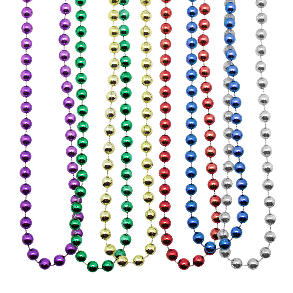 Beads - Round 7.5mm Assortment 33" (144 PACK)