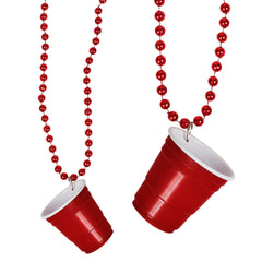 Beads - Red Party Cups 33" (24 PACK)