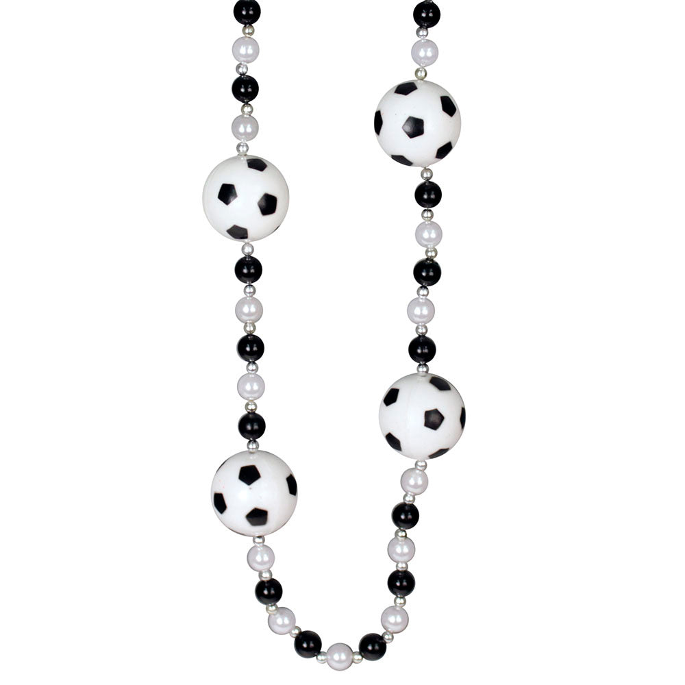 Beads - Hollow Soccer Balls 42" (6 PACK)