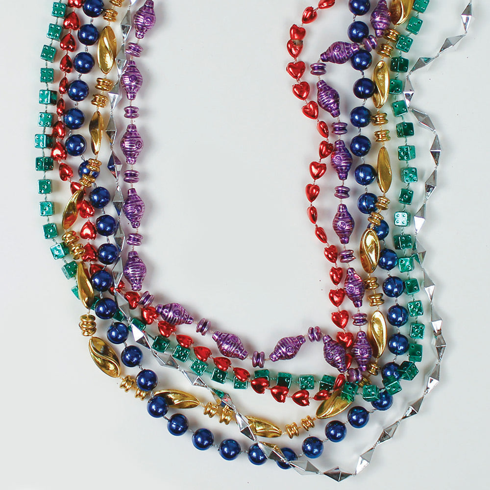 Beads - Variety Assortment 48" (120 PACK)