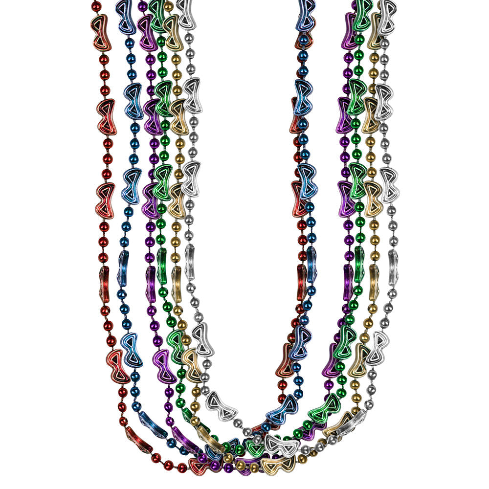 Beads - Mini Mask Assortment 33" (DZ)